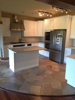 kitchen after renovation in granite city illinois
